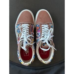 Disney Anniversary Vans Sneakers, Women's Size 10 GUC